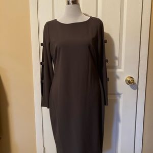 NWT Calvin Klein grey dress